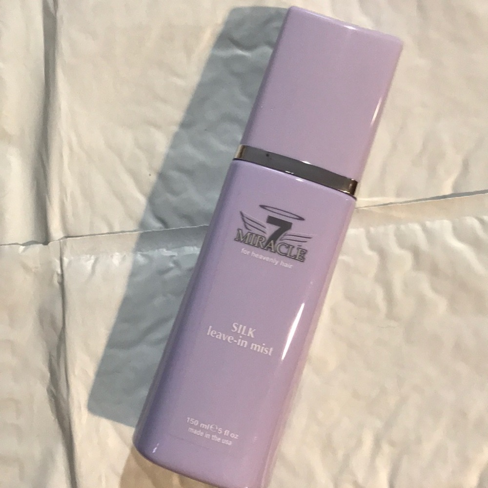 Miracle 7 silk leave in mist 5oz